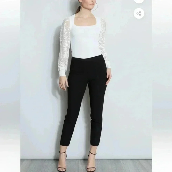 Elie  Tahari Women’s Marcia Pants in Stargazer Sz 16 - Picture 1 of 13